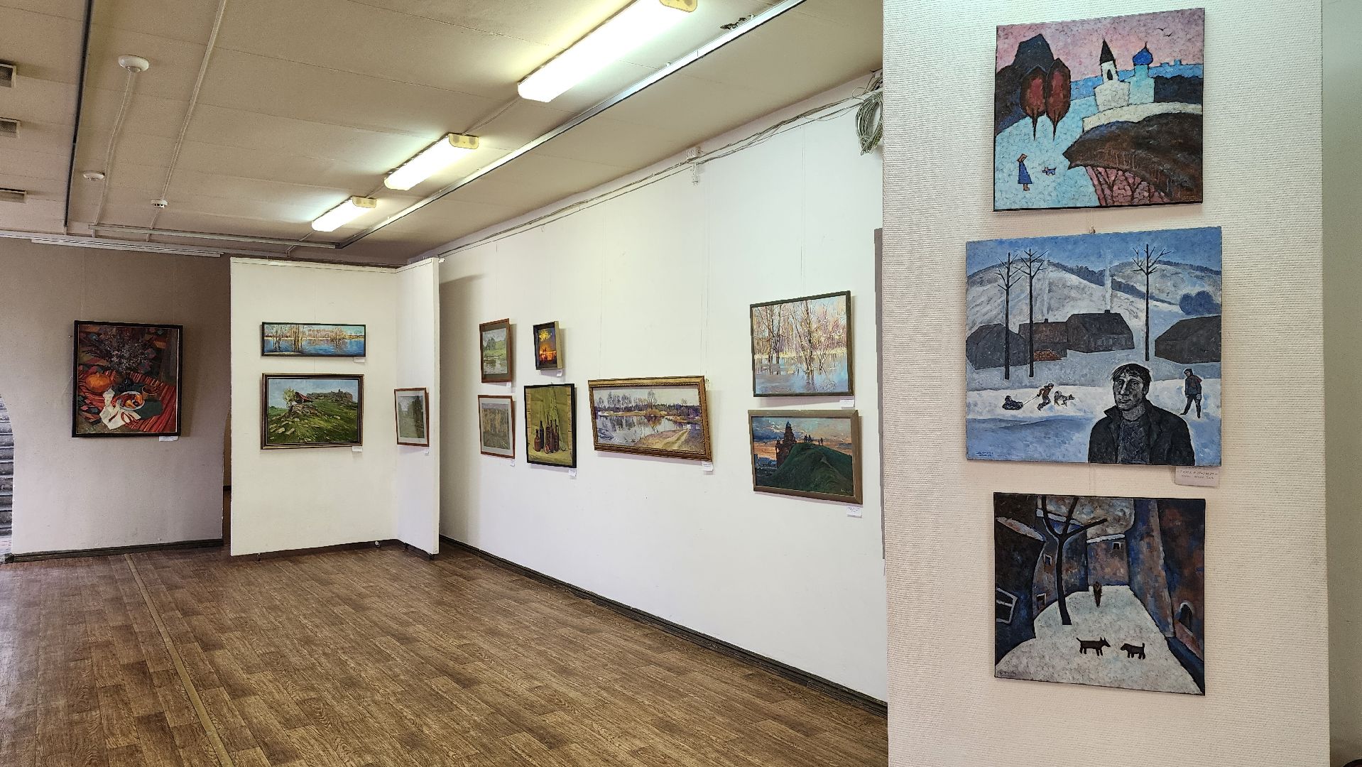 выставка художников, Союз художников России, Ногинский дом художника, Богтродский городкой округ, вертикалки