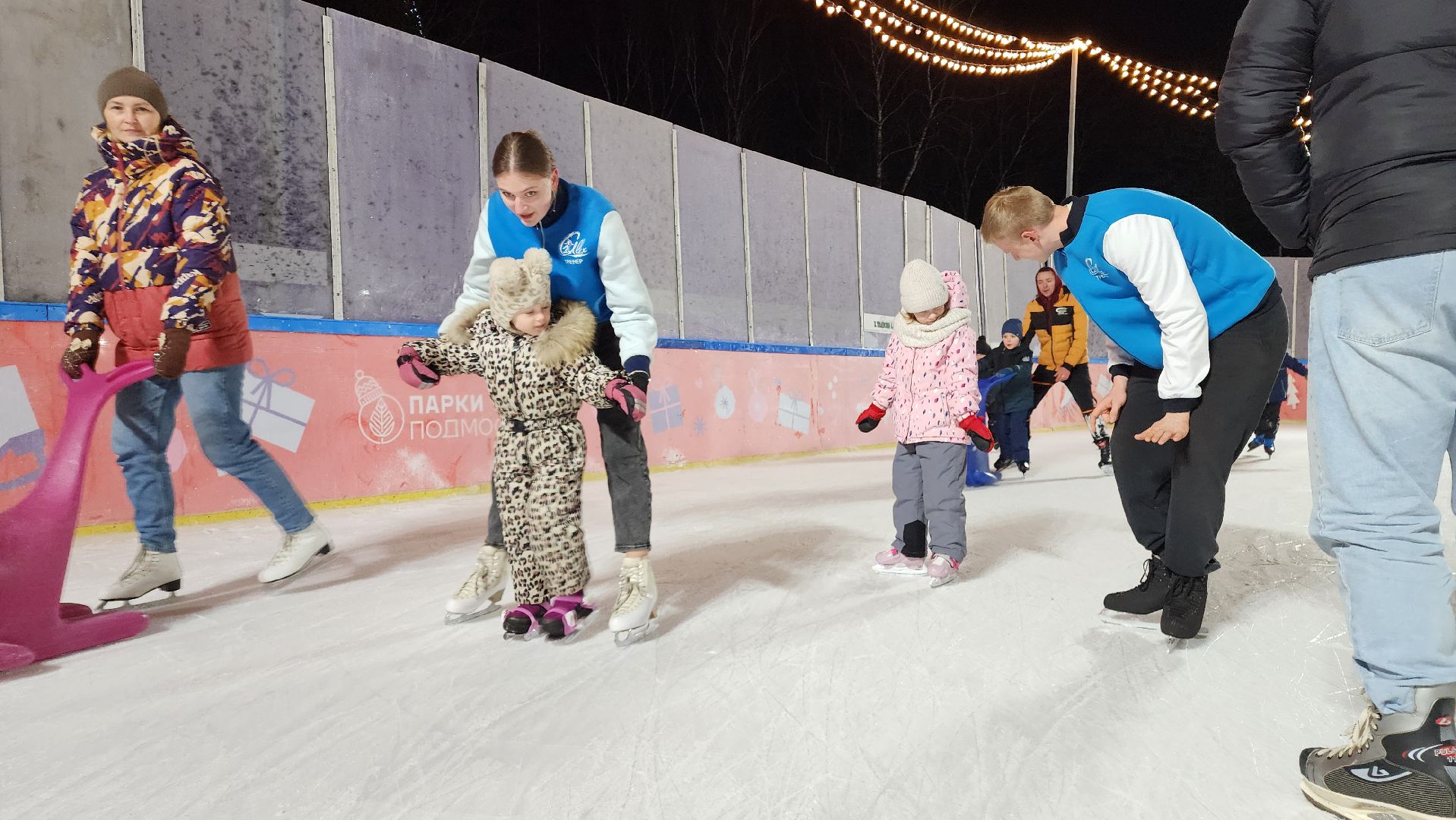 ступино, студия танцев на льду ступино, зима в подмосковье, парки подмосковья, парк ступино,