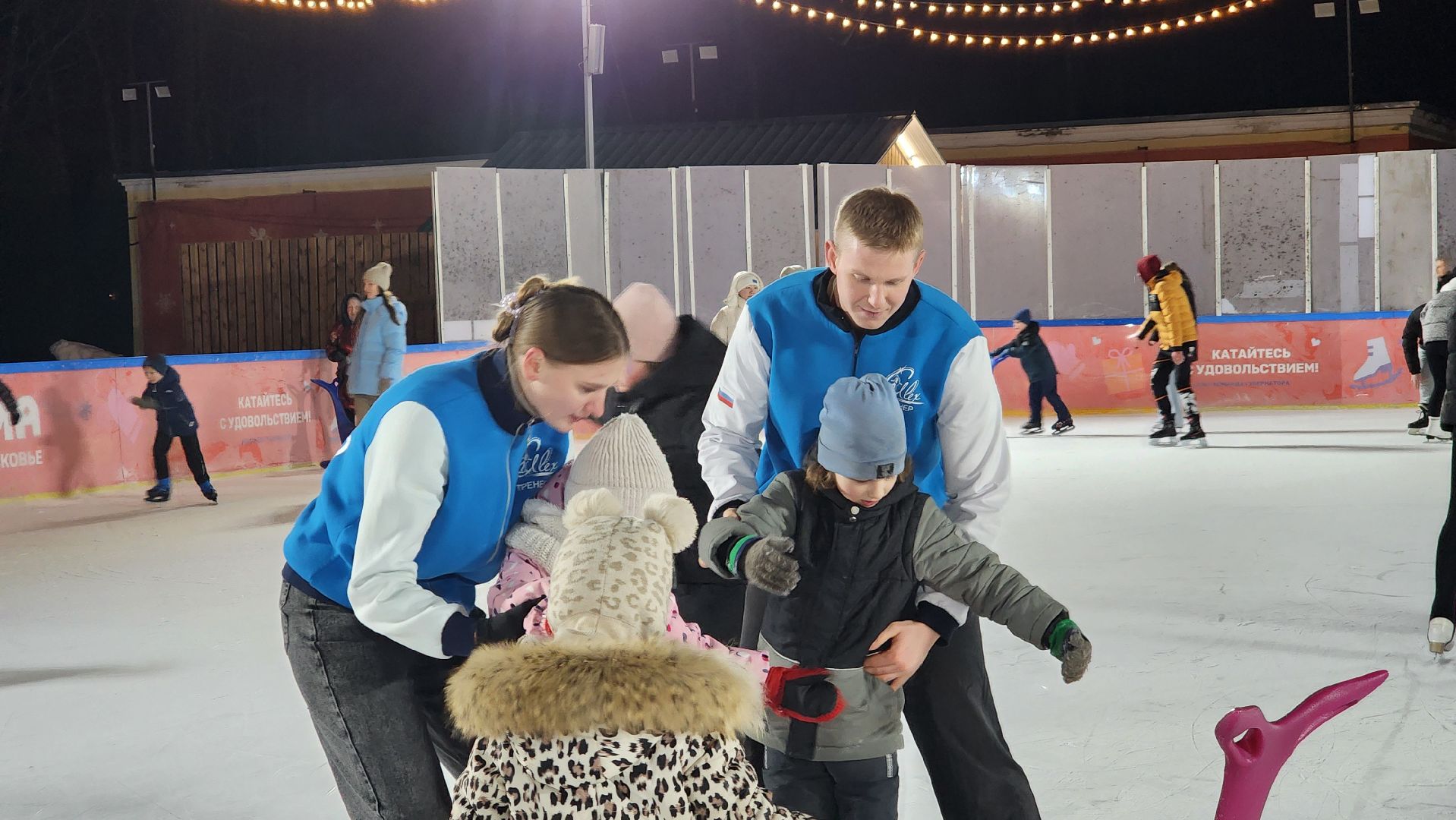 ступино, студия танцев на льду ступино, зима в подмосковье, парки подмосковья, парк ступино,