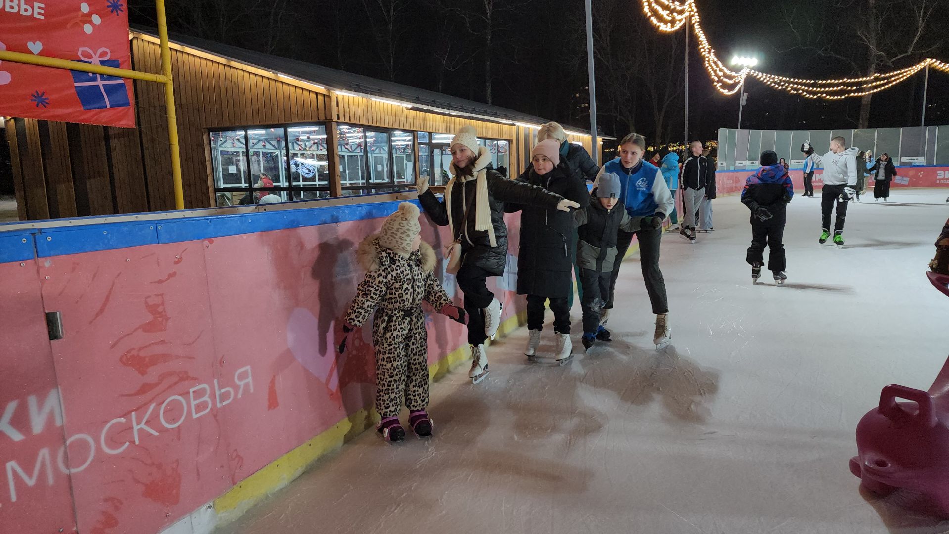 ступино, студия танцев на льду ступино, зима в подмосковье, парки подмосковья, парк ступино,