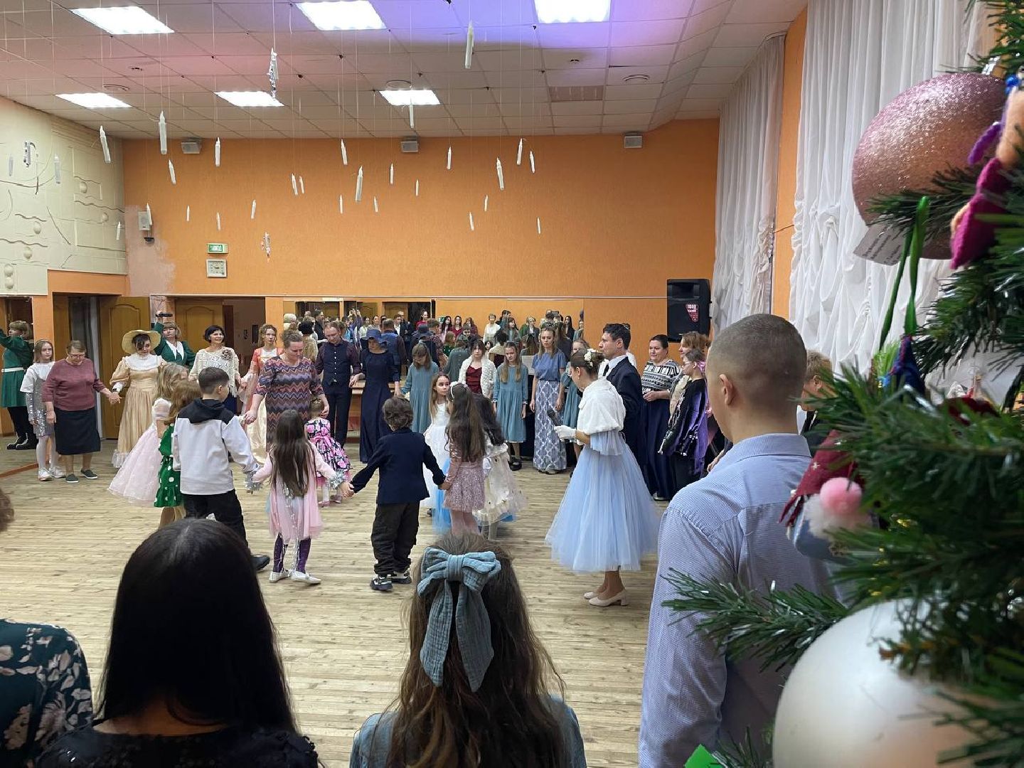 Талдом, Рождественский бал, вертикалки,