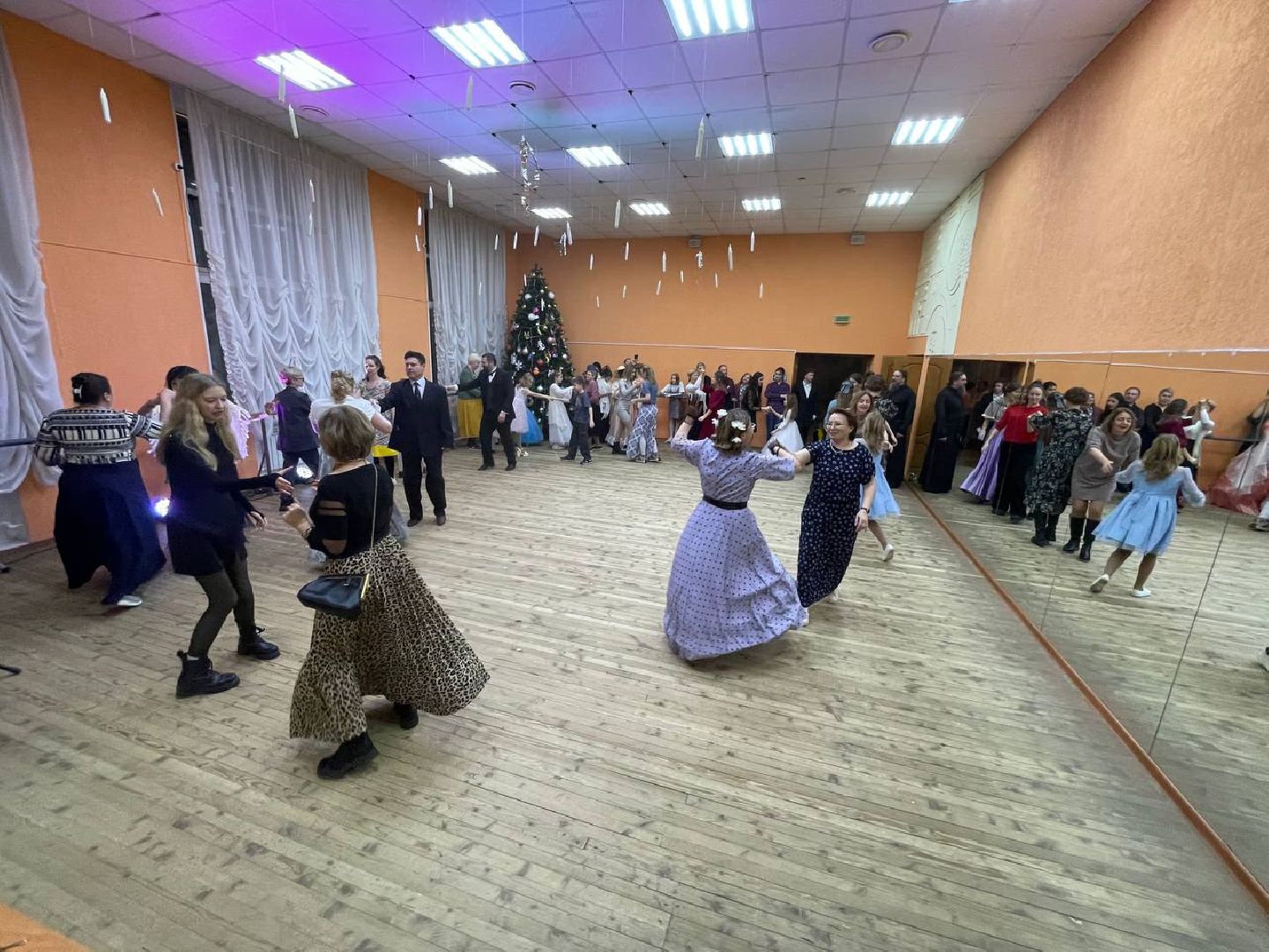 Талдом, Рождественский бал, вертикалки,