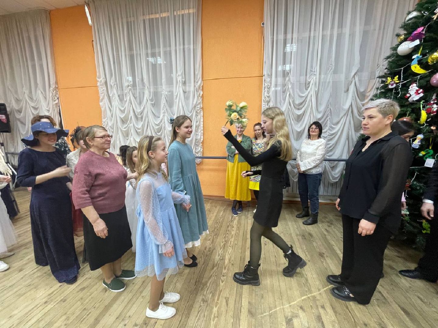 Талдом, Рождественский бал, вертикалки,