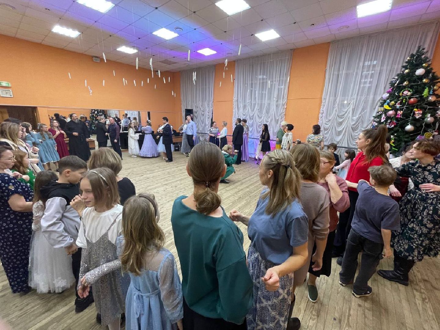 Талдом, Рождественский бал, вертикалки,