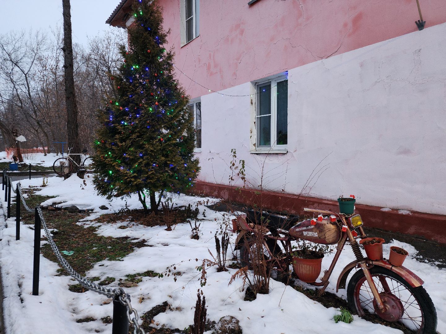 фрязино, новогоднее украшение, улицы города, фотосессии, вертикалки, благоустойство,