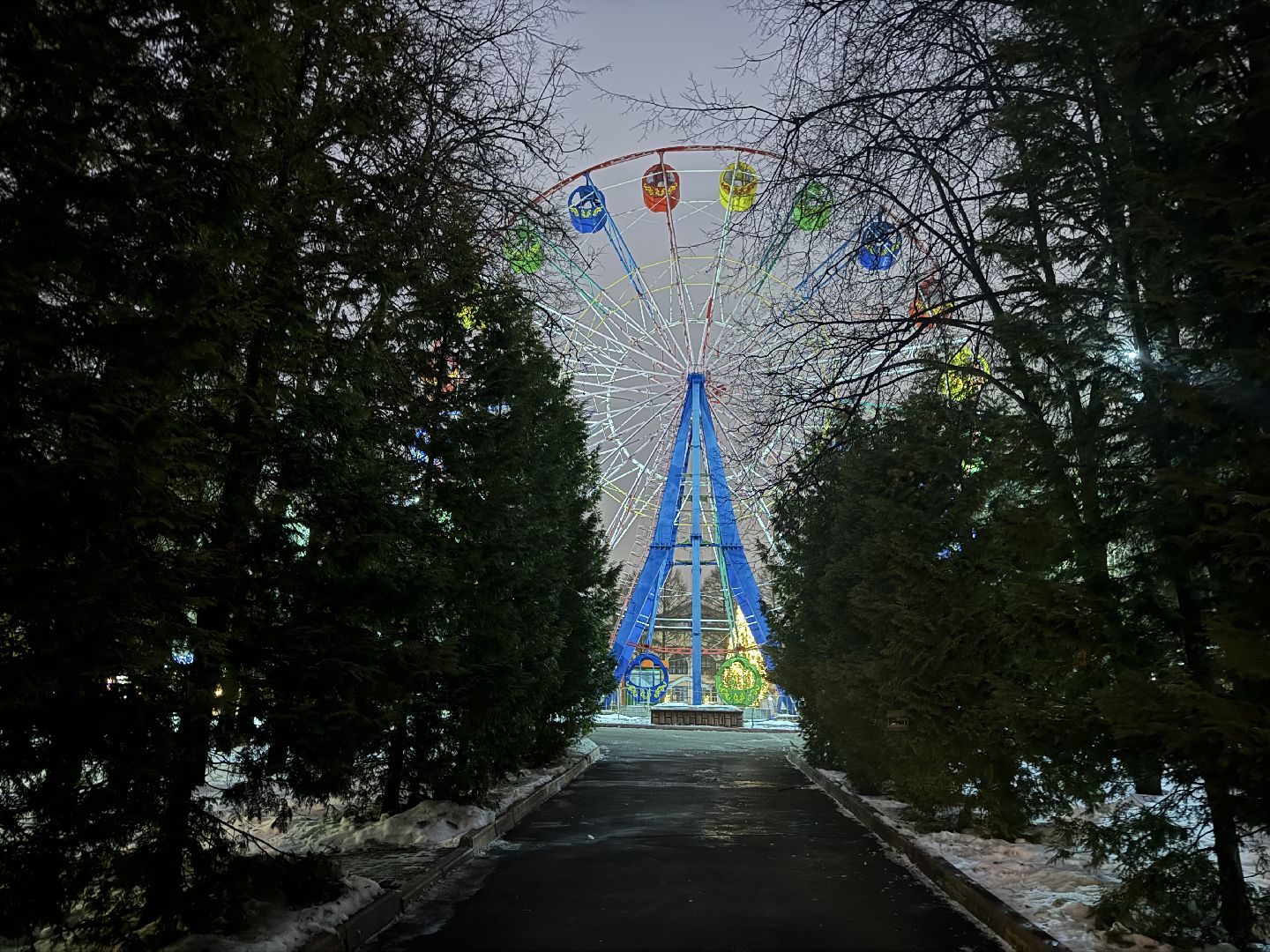 зима в парках, центральный парк культуры и отдыха, ленинский городской округ, зима в подмосковье,Развлекательные программы в парках Видного, Бесплатный каток в видном,