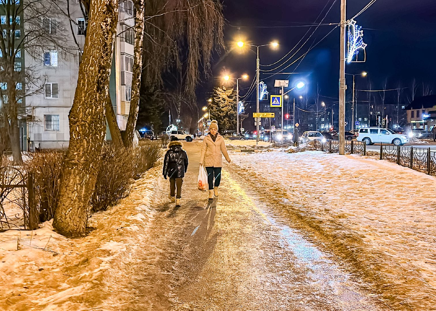 Клин, общество, медицина, травмы, гололед,