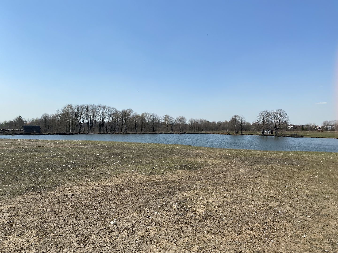 Чехов, ферма, гуси, пруд, очистка