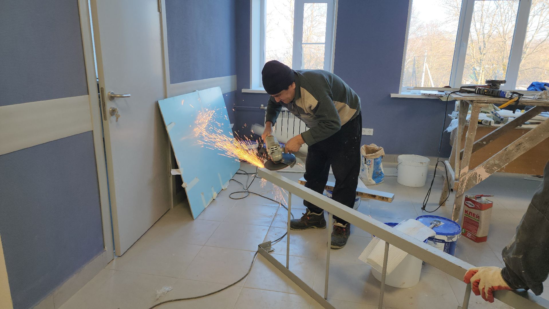 Подиклиника, Капитальный ремонт, капитальный ремонт поликлиники, здравоохранение мо, медицина, руза, тучково,