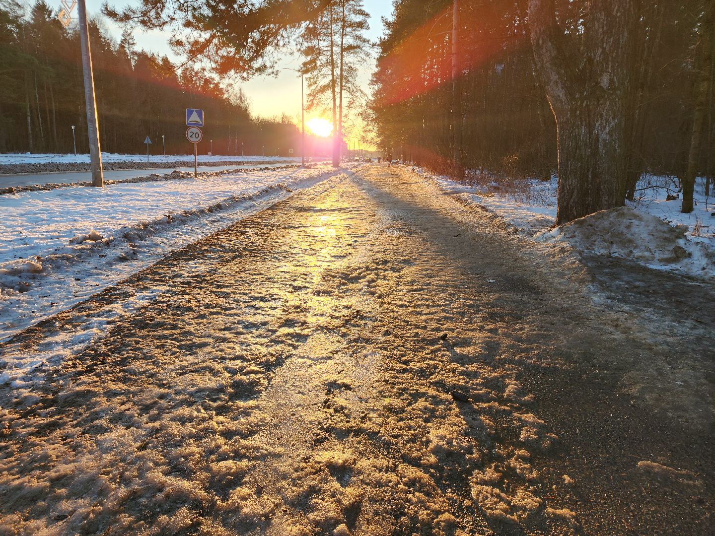 Черноголовка, Очистка дорог, Гололед,