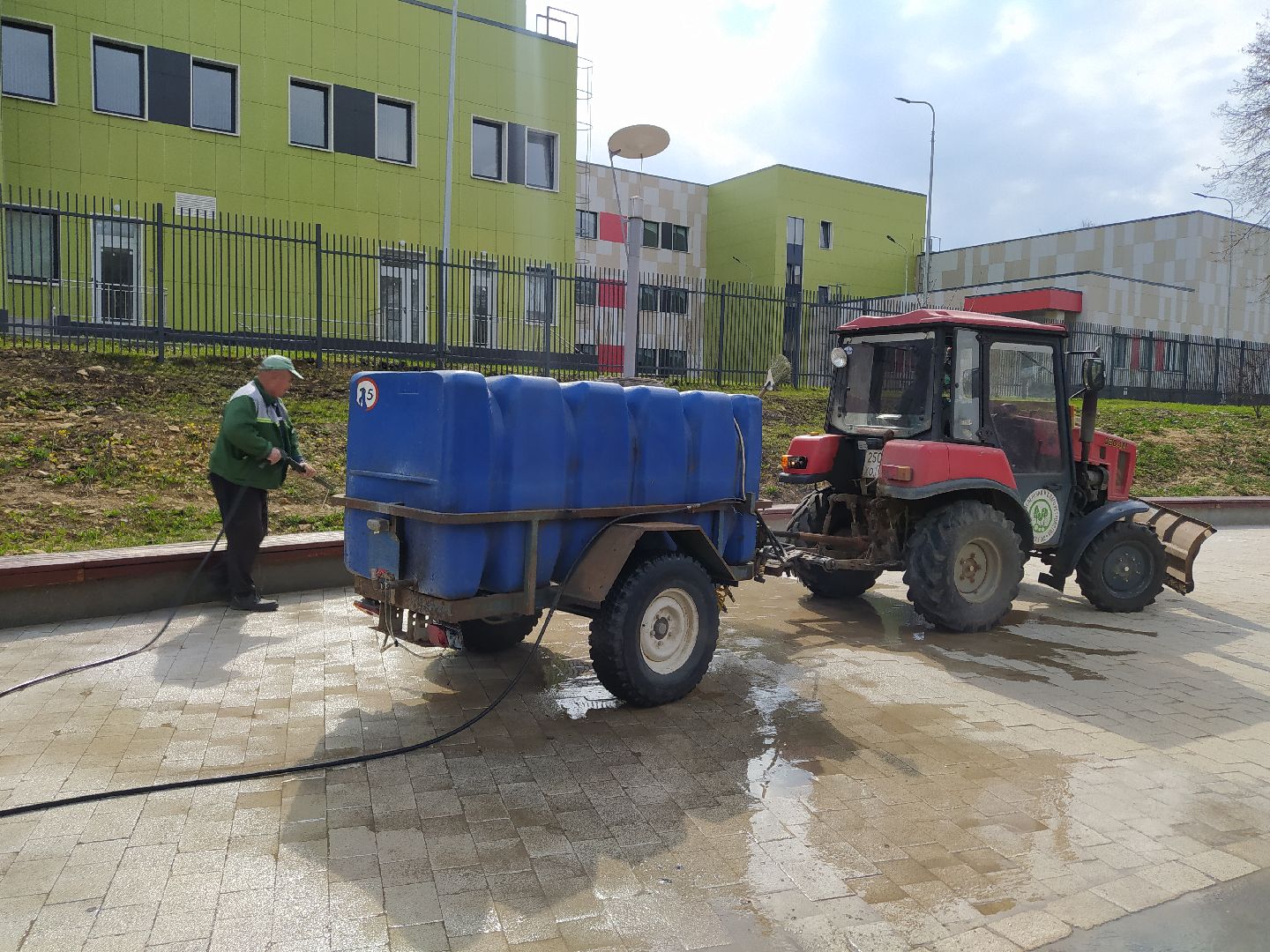 Благоустройство, парк, дороги, велодорожка