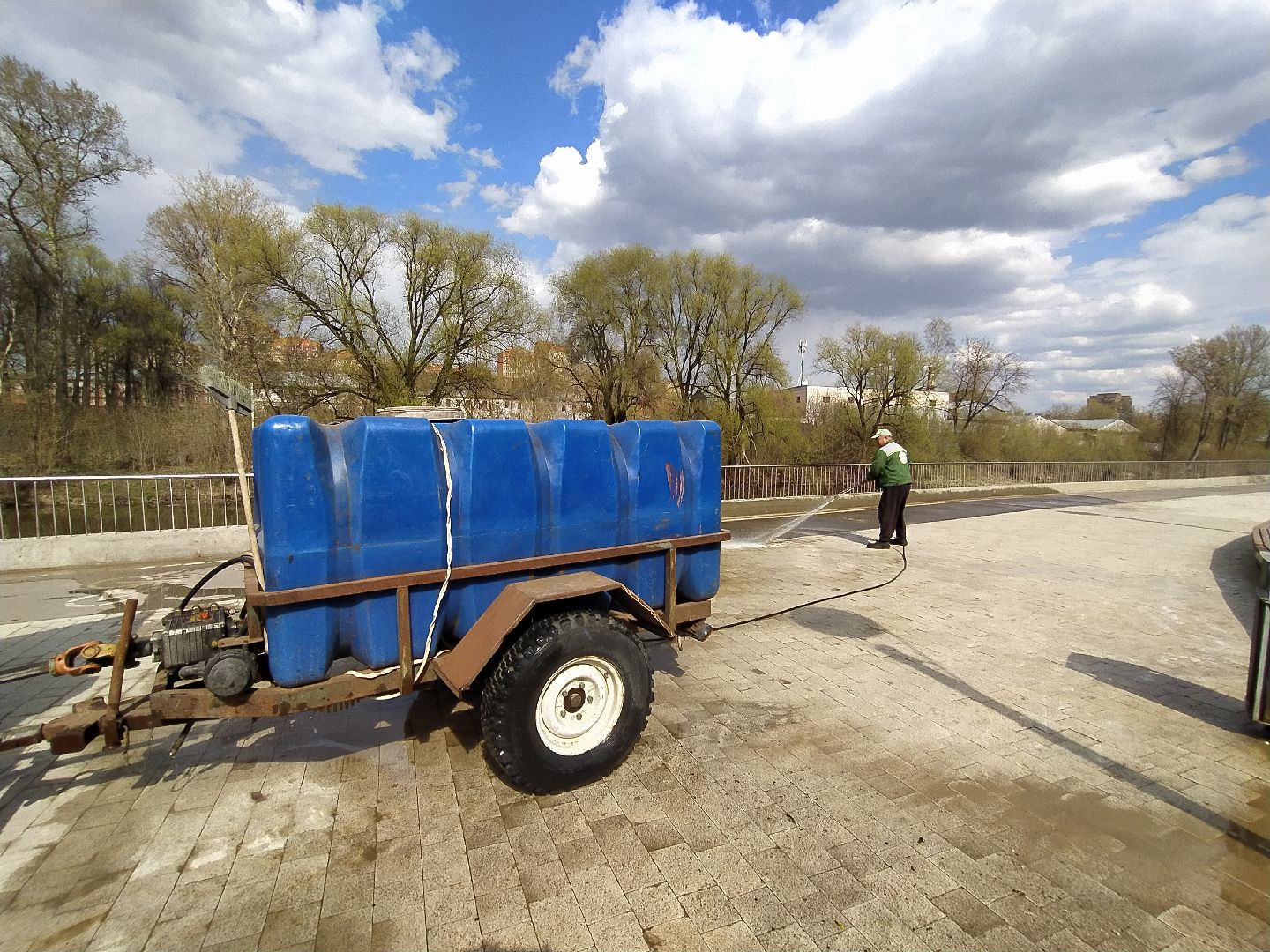 Благоустройство, парк, дороги, велодорожка