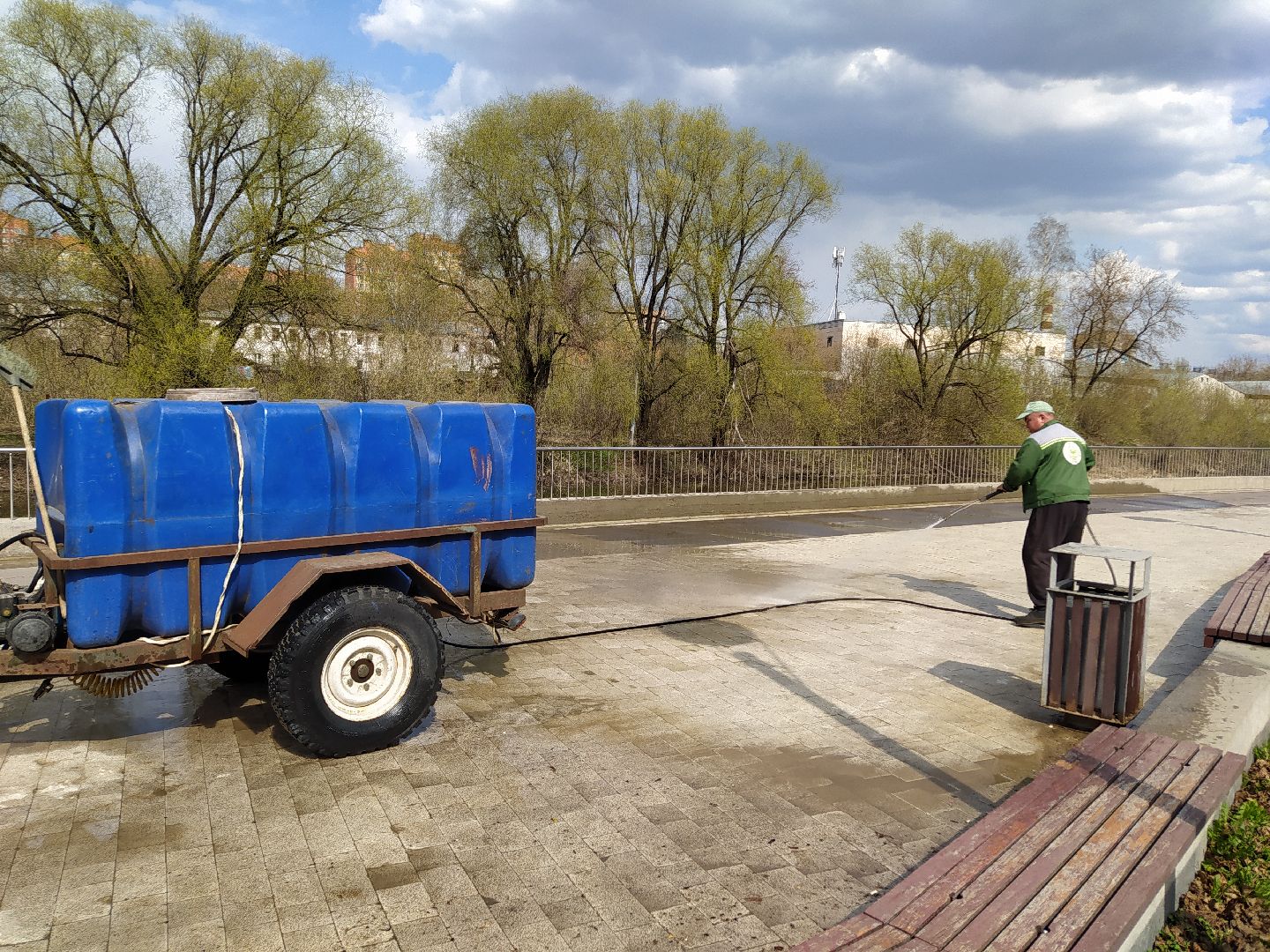 Благоустройство, парк, дороги, велодорожка