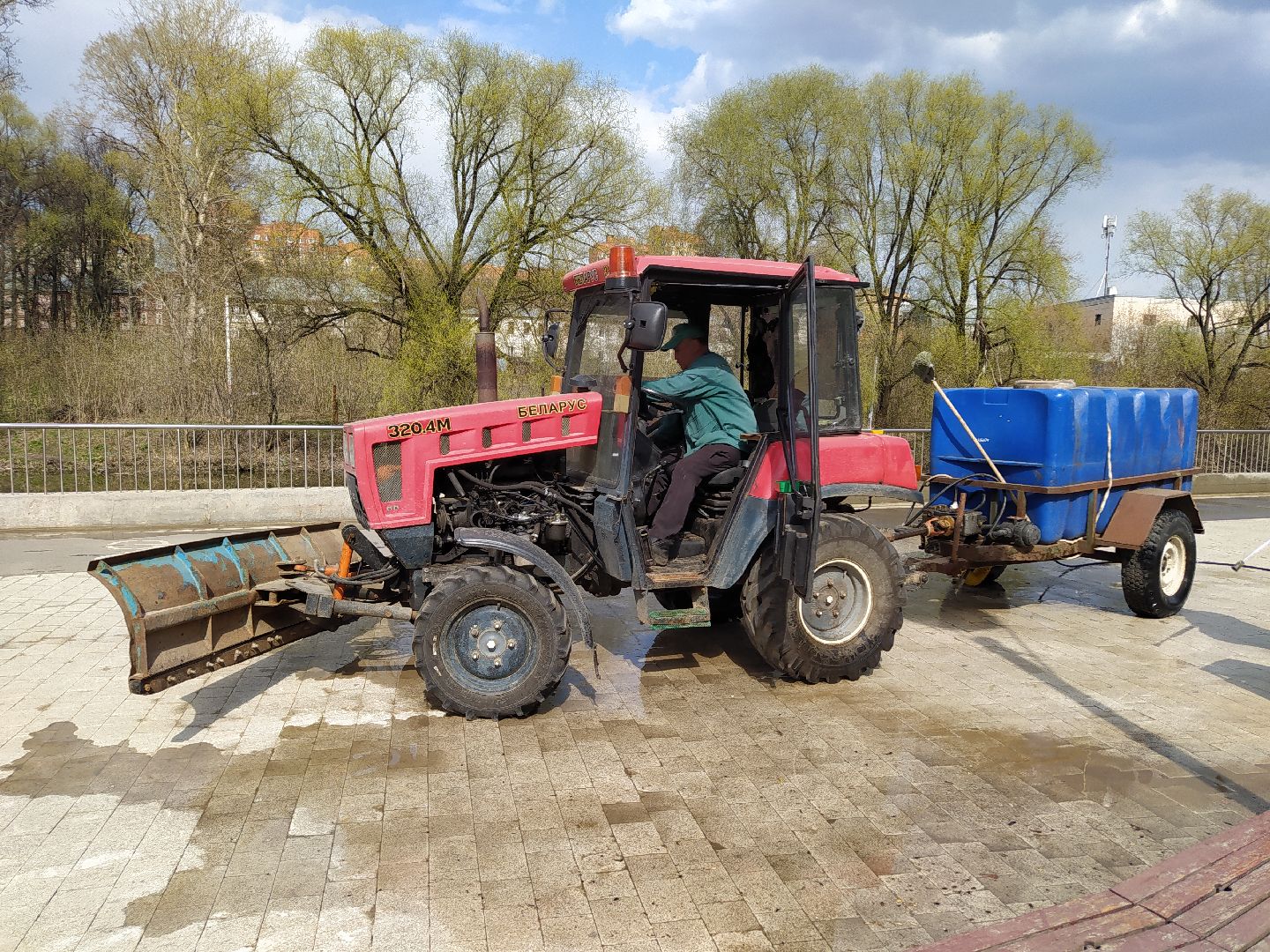 Благоустройство, парк, дороги, велодорожка