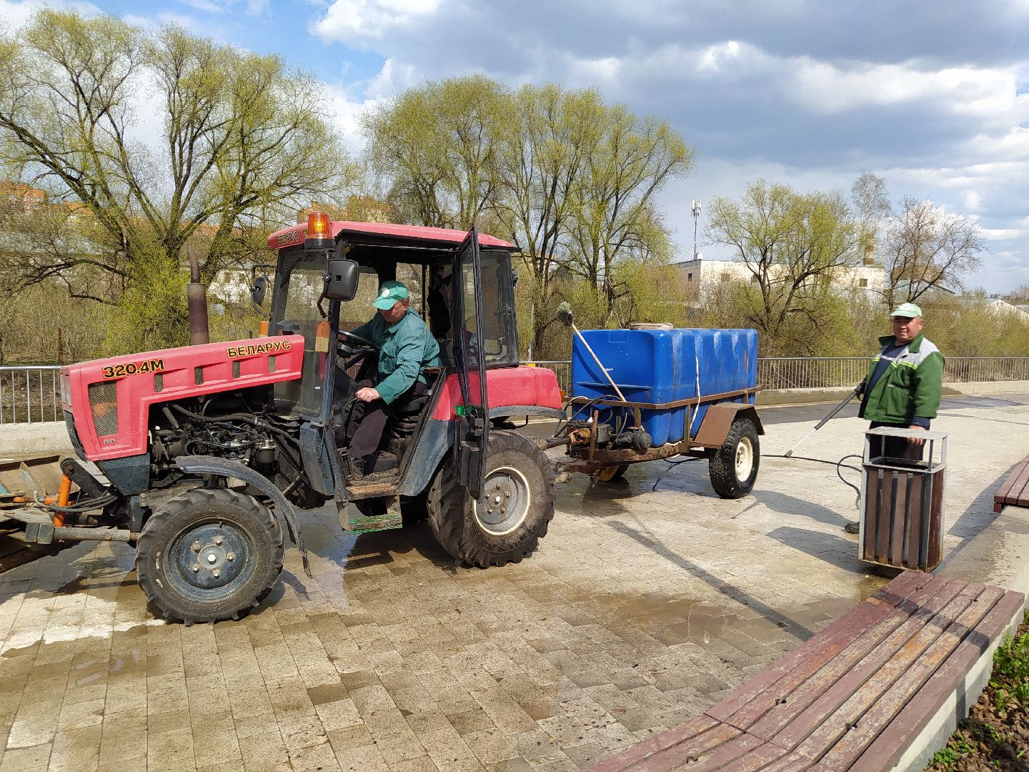 Благоустройство, парк, дороги, велодорожка