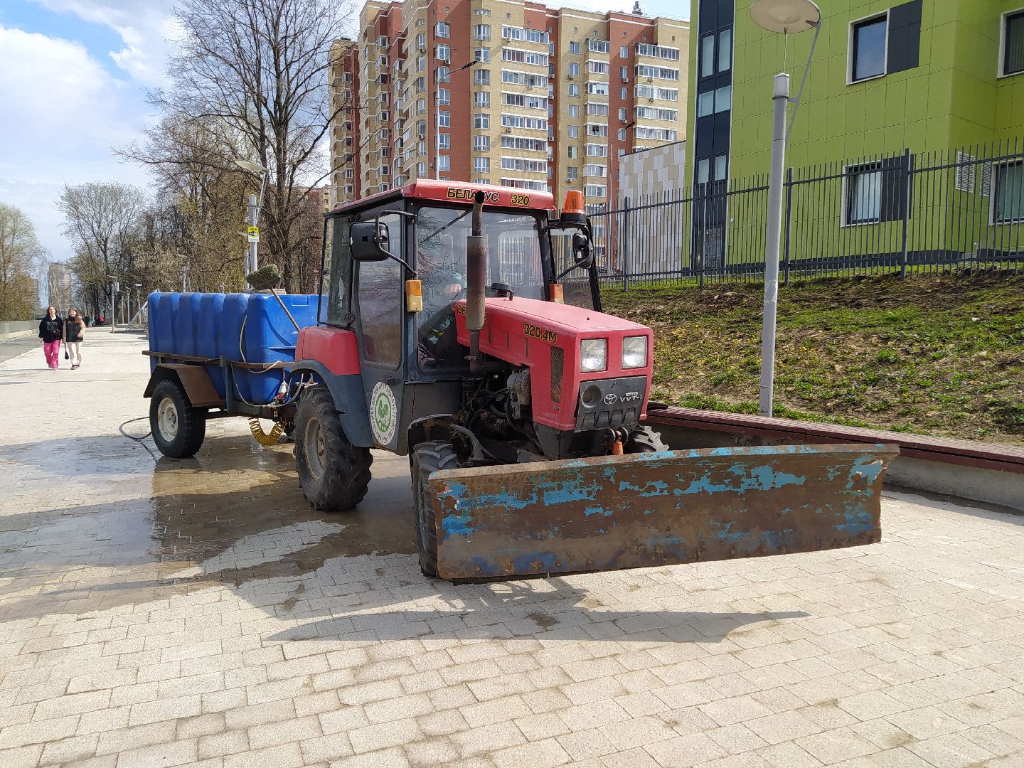 Благоустройство, парк, дороги, велодорожка