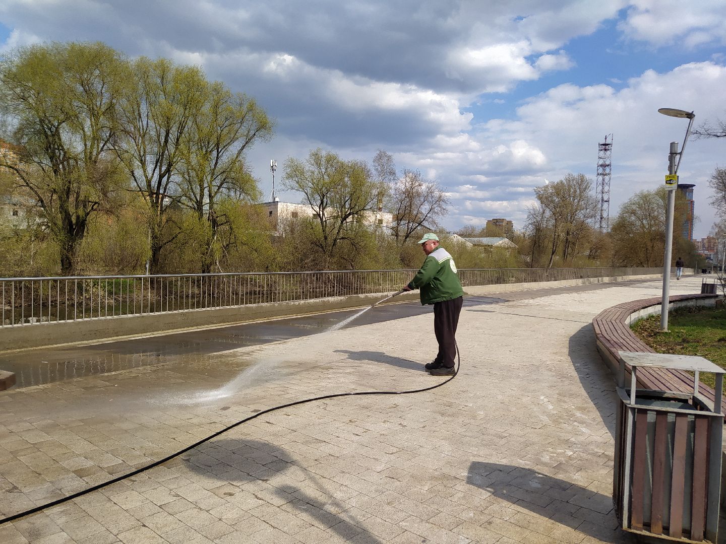 Благоустройство, парк, дороги, велодорожка