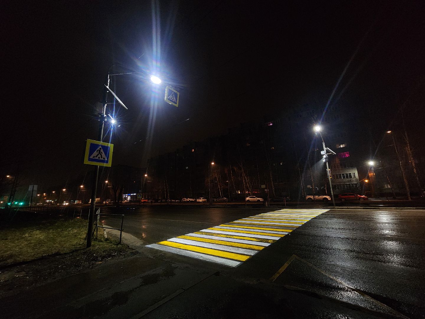 Коломна, проекционный пешеходный переход, вертикалки,