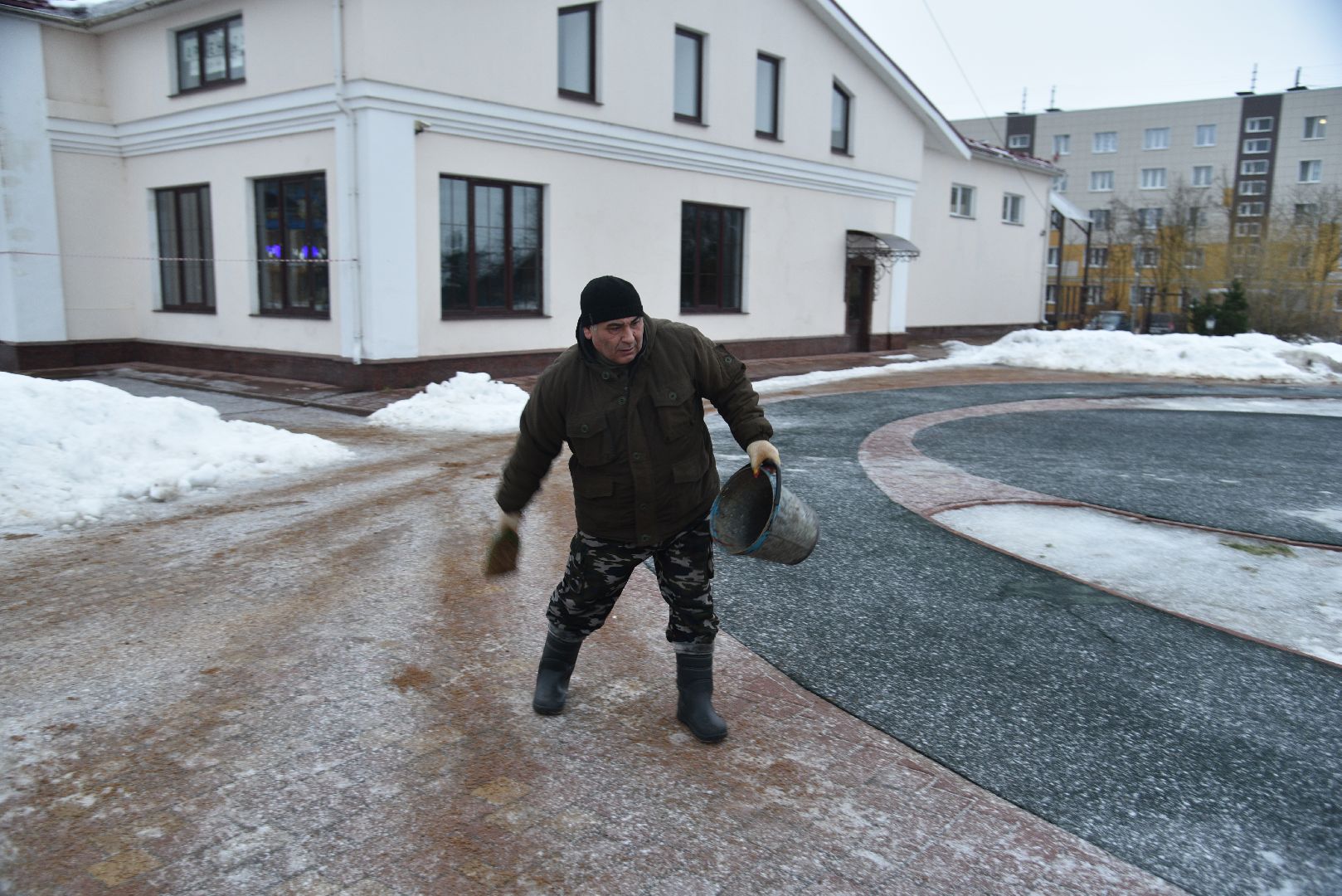 лотошино, благоустройство, посыпка дорог, гололед, добродел, обращения жителей, вертикалки,
