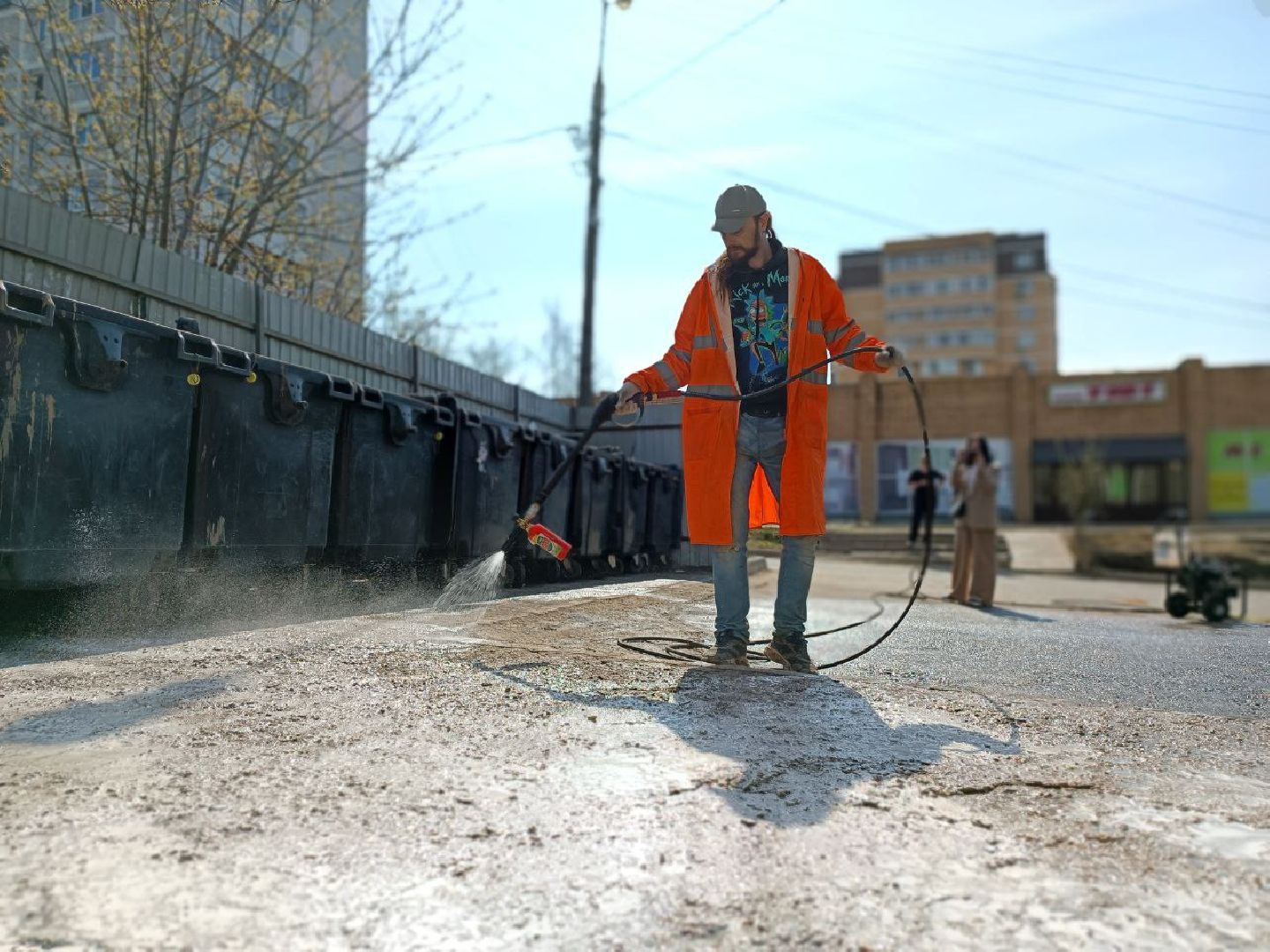 Можайск, Можайский городской округ, Подмосковье, благоустройство, контейнерные площадки, уборка, месяц чистоты и благоустройства