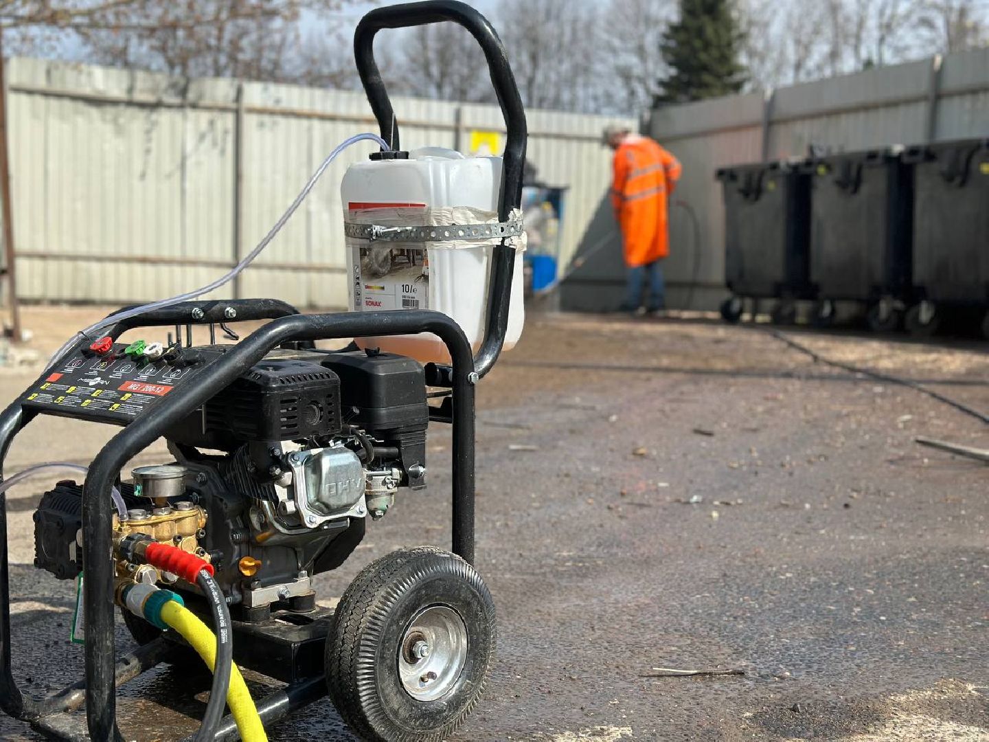 Можайск, Можайский городской округ, Подмосковье, благоустройство, контейнерные площадки, уборка, месяц чистоты и благоустройства
