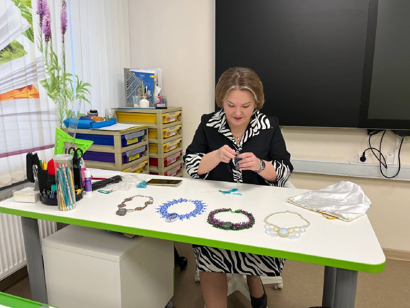 бисероплетение, хобби, учитель, Истра,