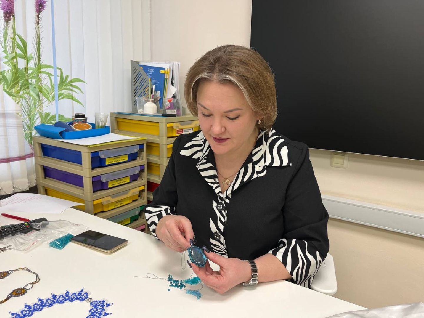 бисероплетение, хобби, учитель, Истра,
