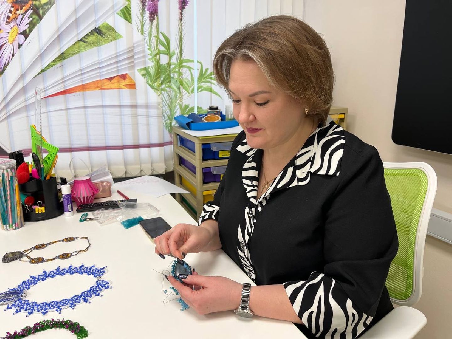 бисероплетение, хобби, учитель, Истра,