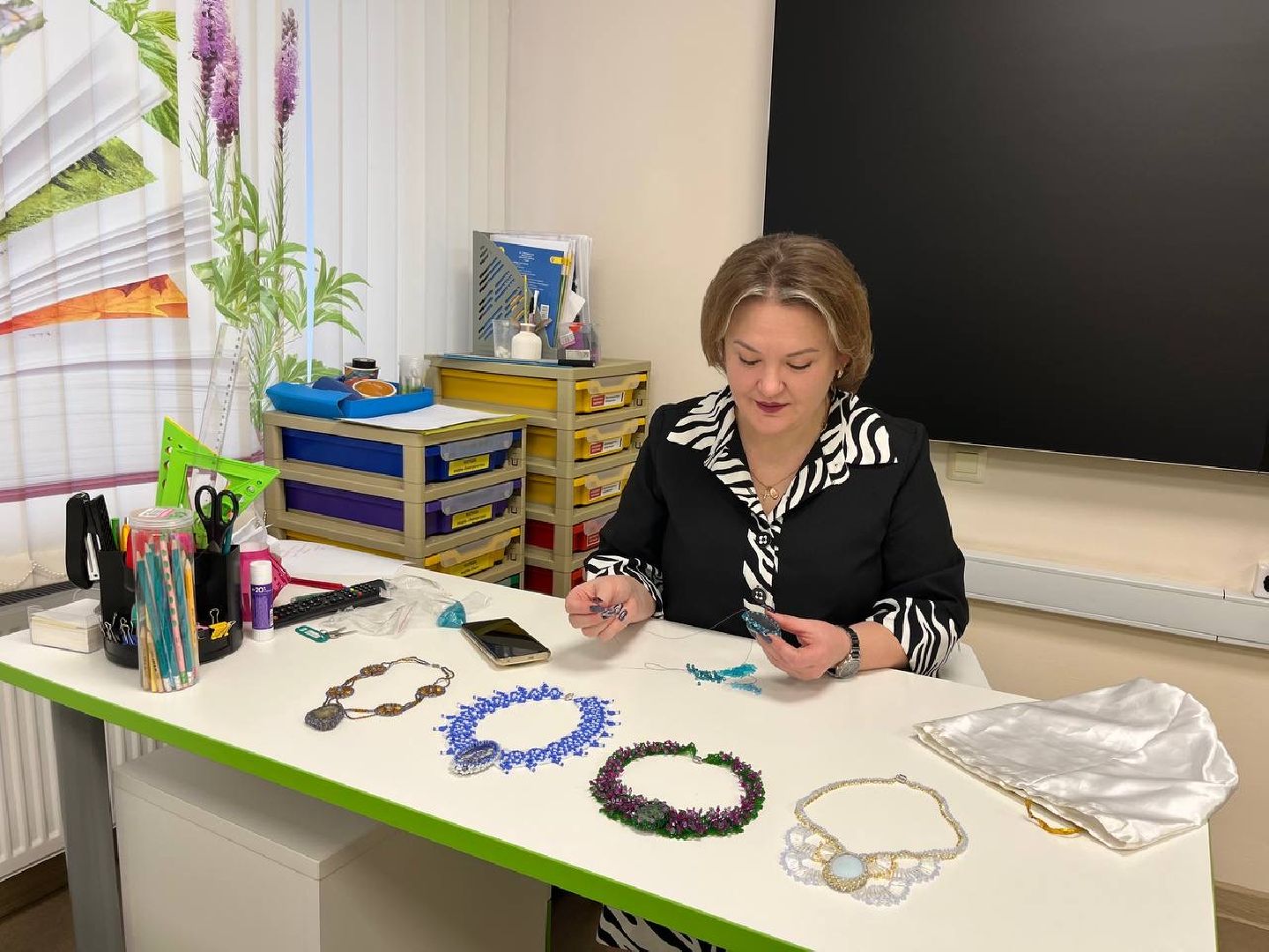 бисероплетение, хобби, учитель, Истра,