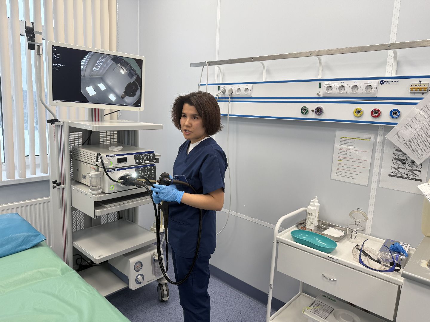 новое оборудование, эндоскопическое отделение, медицина,