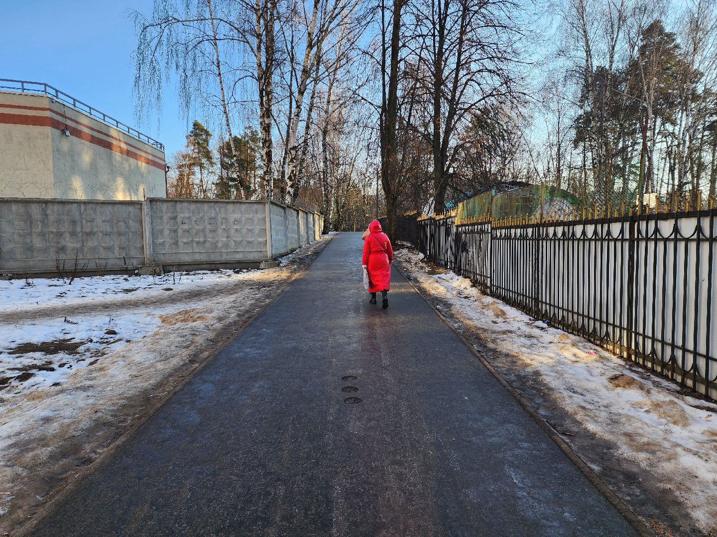 раменское, благоустройство, тротуар от северного шоссе к парку,
