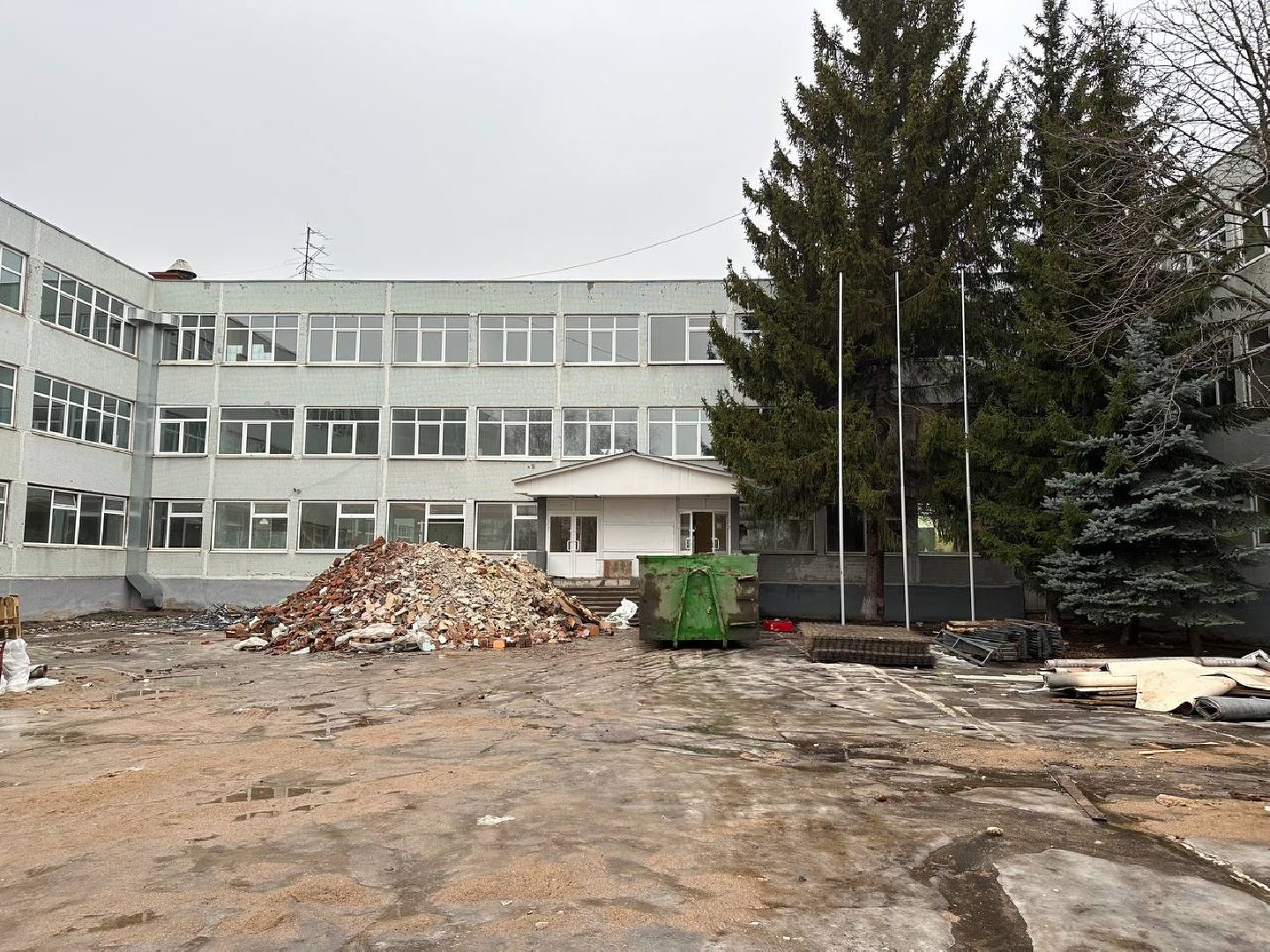 капремонт, вертикалка, ремонт школы,