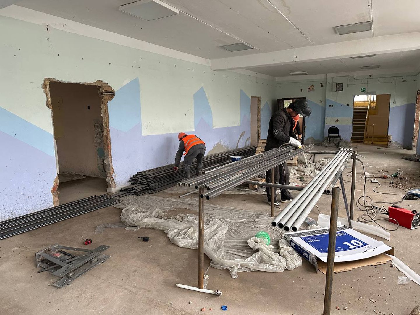 капремонт, вертикалка, ремонт школы,