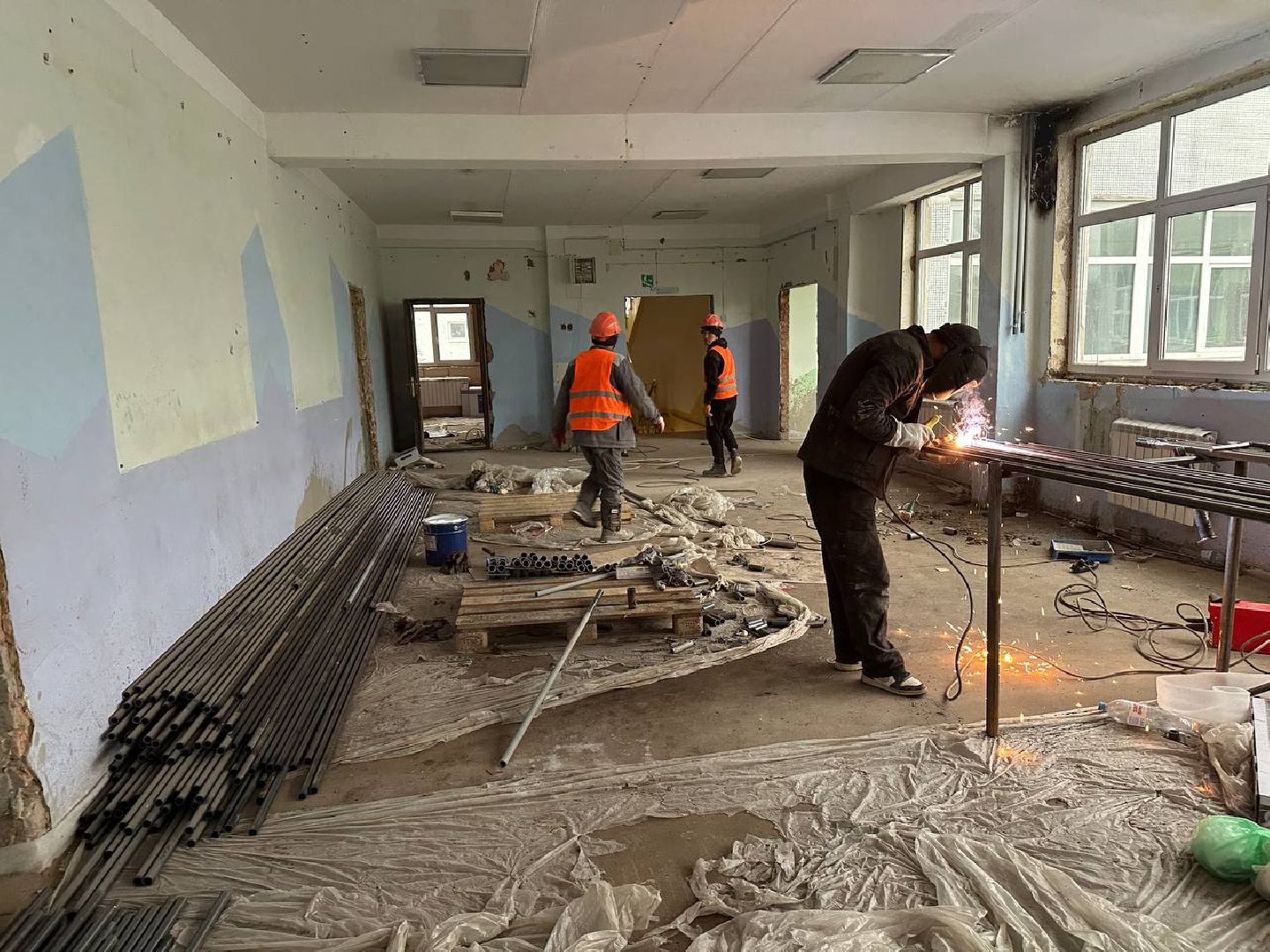 капремонт, вертикалка, ремонт школы,