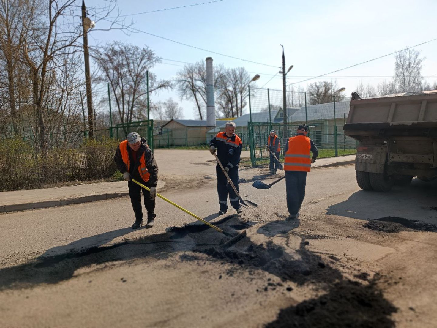 Можайск, Можайский городской округ, Подмосковье, дороги, ямочный ремонт, ремонт дорог