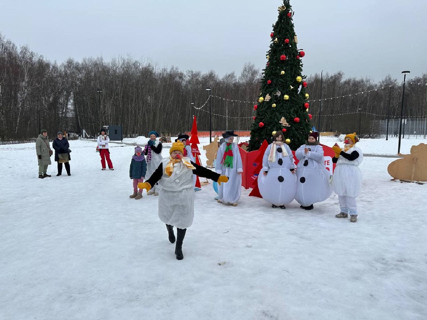 новый год, праздник, зима в подмосковье,