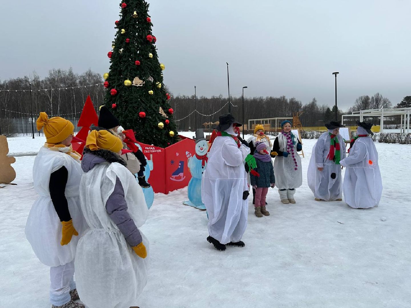 новый год, праздник, зима в подмосковье,