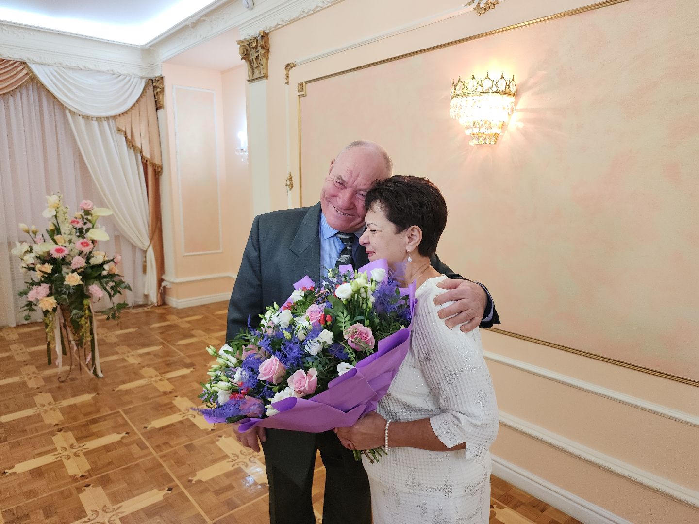 вертикалки, Егорьевск, Подмосковье, Московская область, ЗАГС, золотая свадьба,