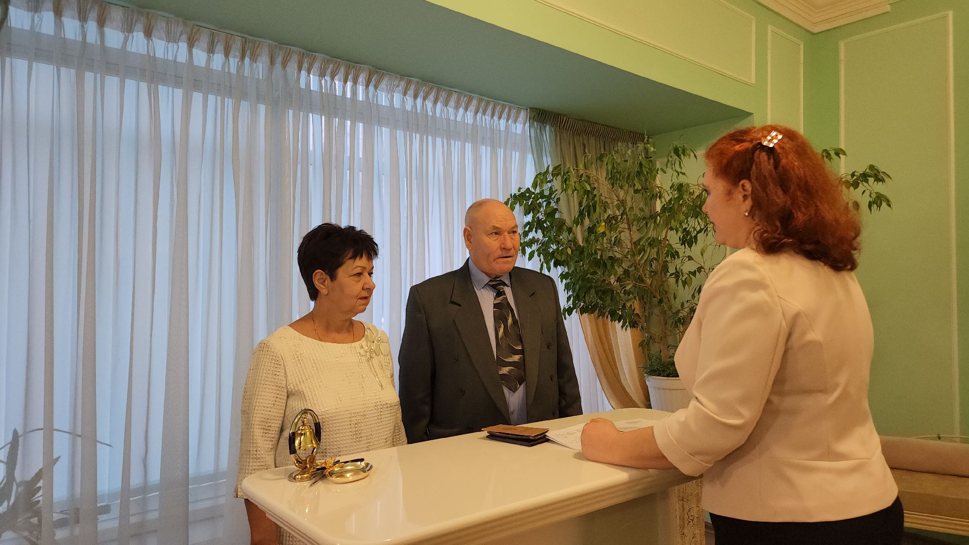 вертикалки, Егорьевск, Подмосковье, Московская область, ЗАГС, золотая свадьба,