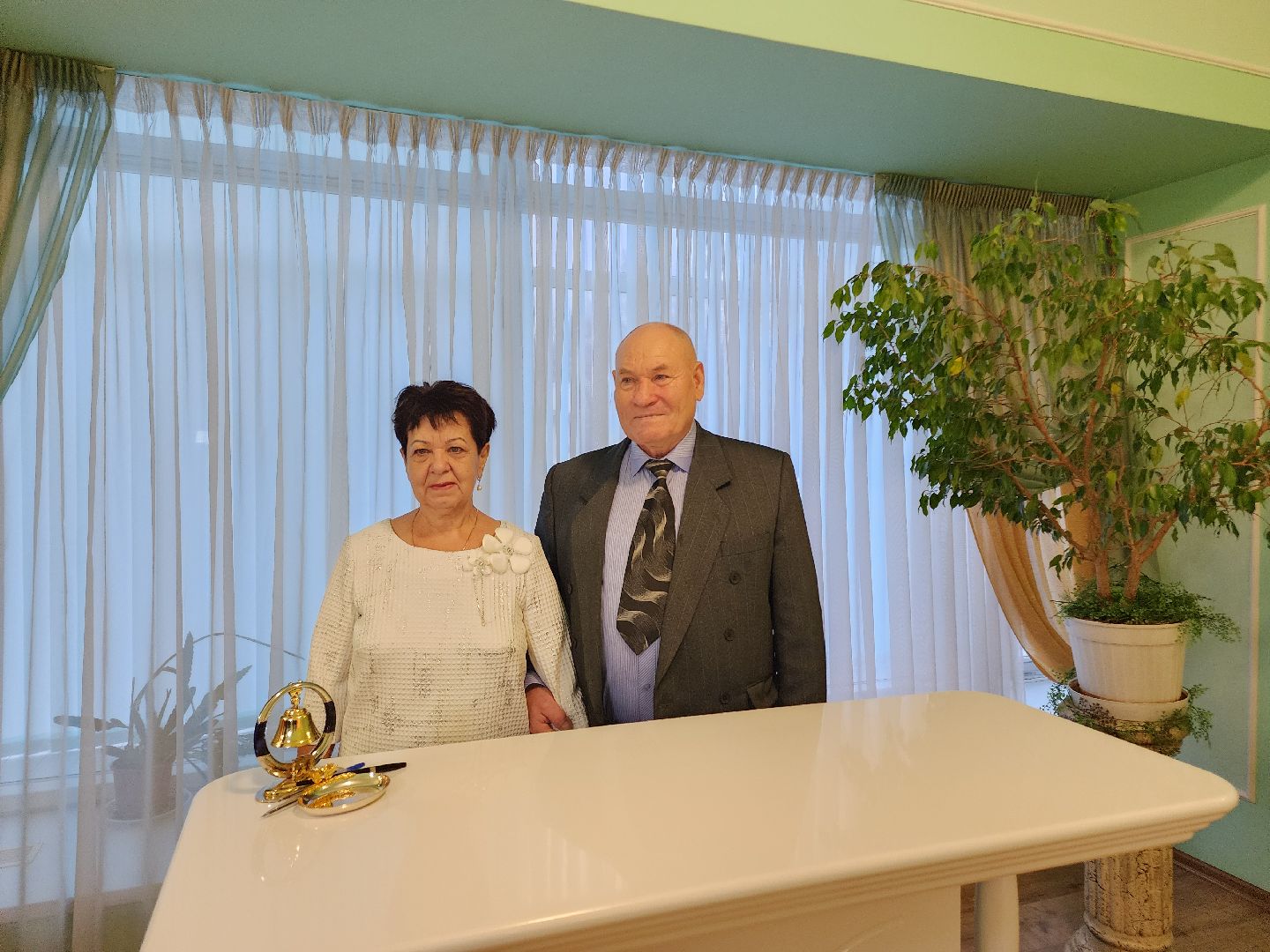 вертикалки, Егорьевск, Подмосковье, Московская область, ЗАГС, золотая свадьба,