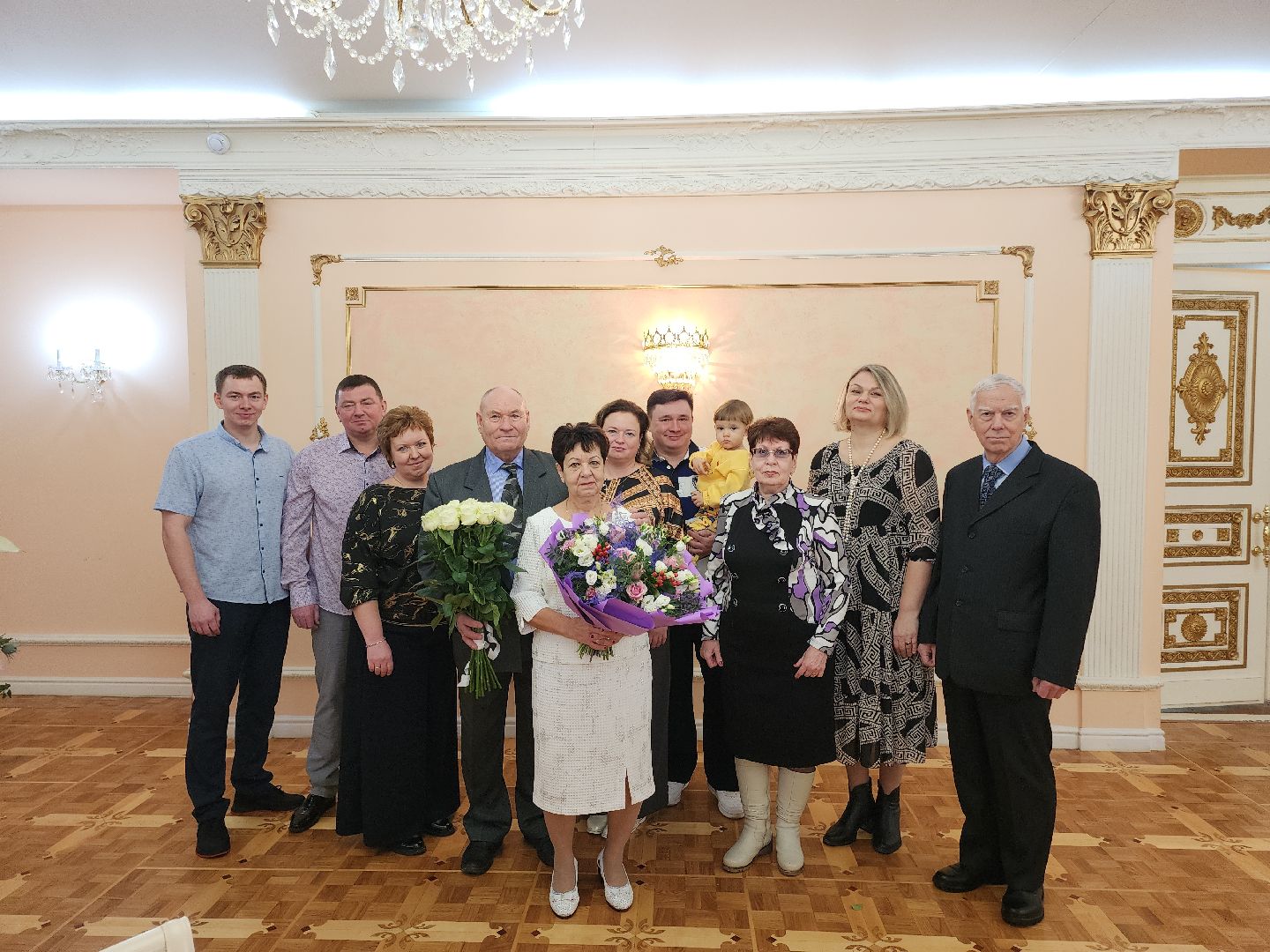 вертикалки, Егорьевск, Подмосковье, Московская область, ЗАГС, золотая свадьба,