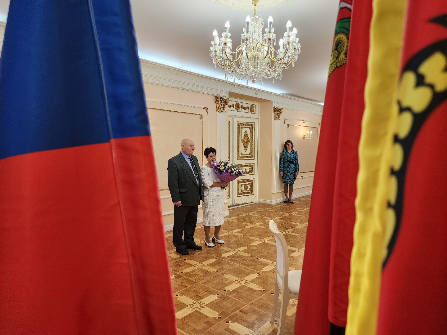 вертикалки, Егорьевск, Подмосковье, Московская область, ЗАГС, золотая свадьба,