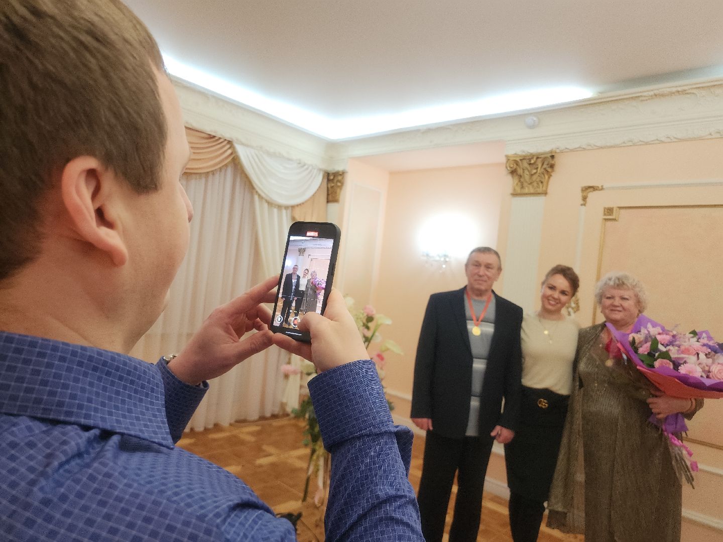 ,загс, Егорьевск, ПОдмосковье, Московская область, семья, золотая свадьба,