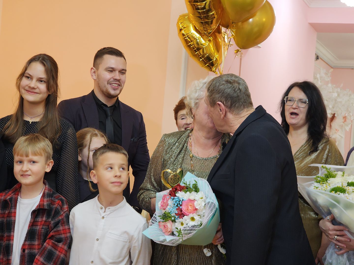 ,загс, Егорьевск, ПОдмосковье, Московская область, семья, золотая свадьба,