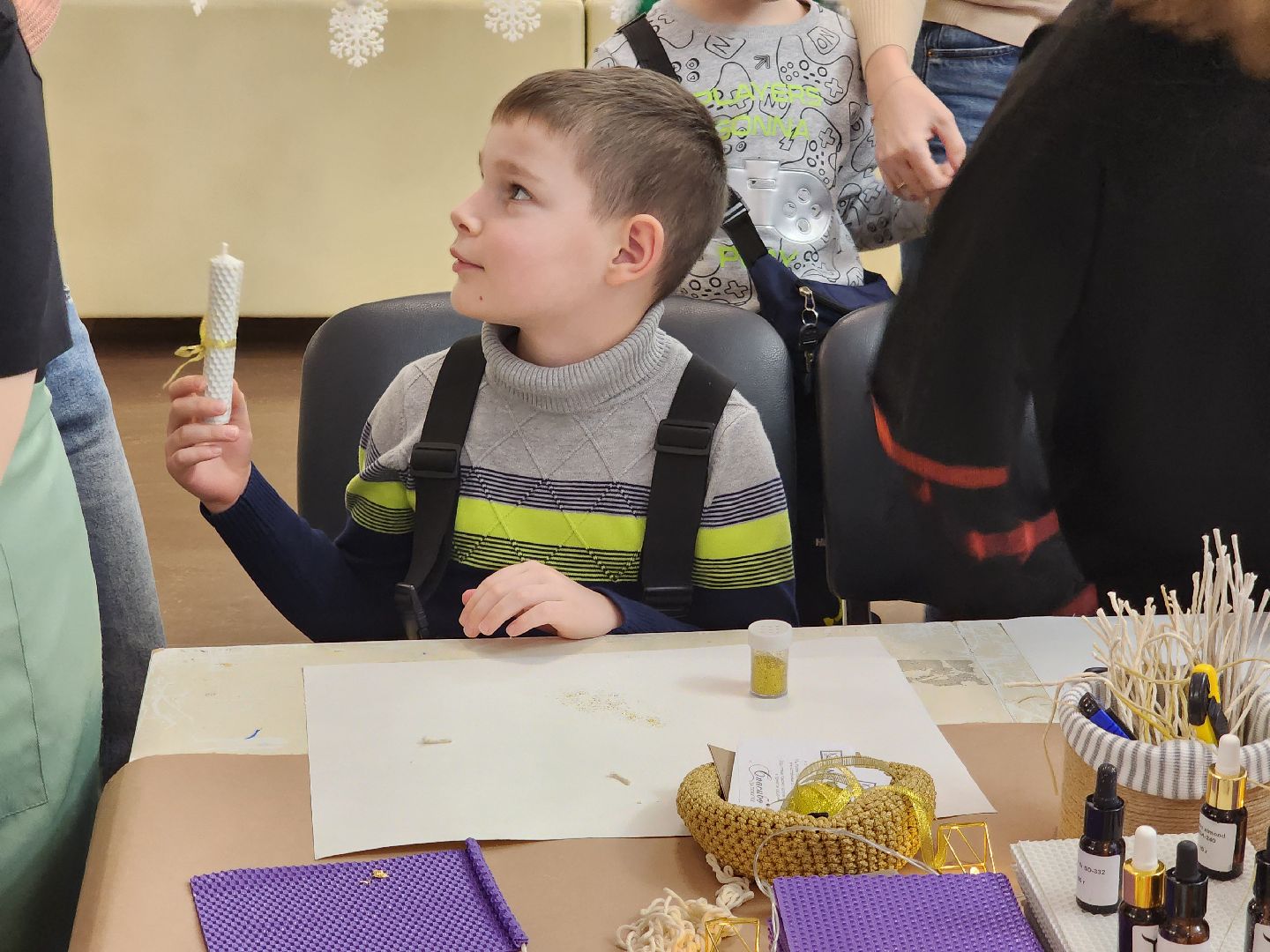 подольск, мастер класс, дети, свечи, Шопперы,