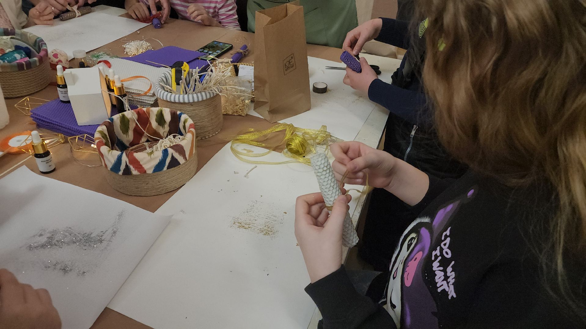 подольск, мастер класс, дети, свечи, Шопперы,