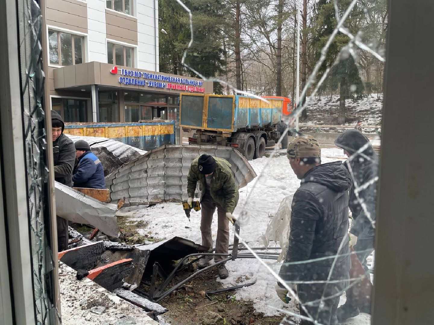 Дмитров, Яхромская психбольница, ЧП, вертикалки,