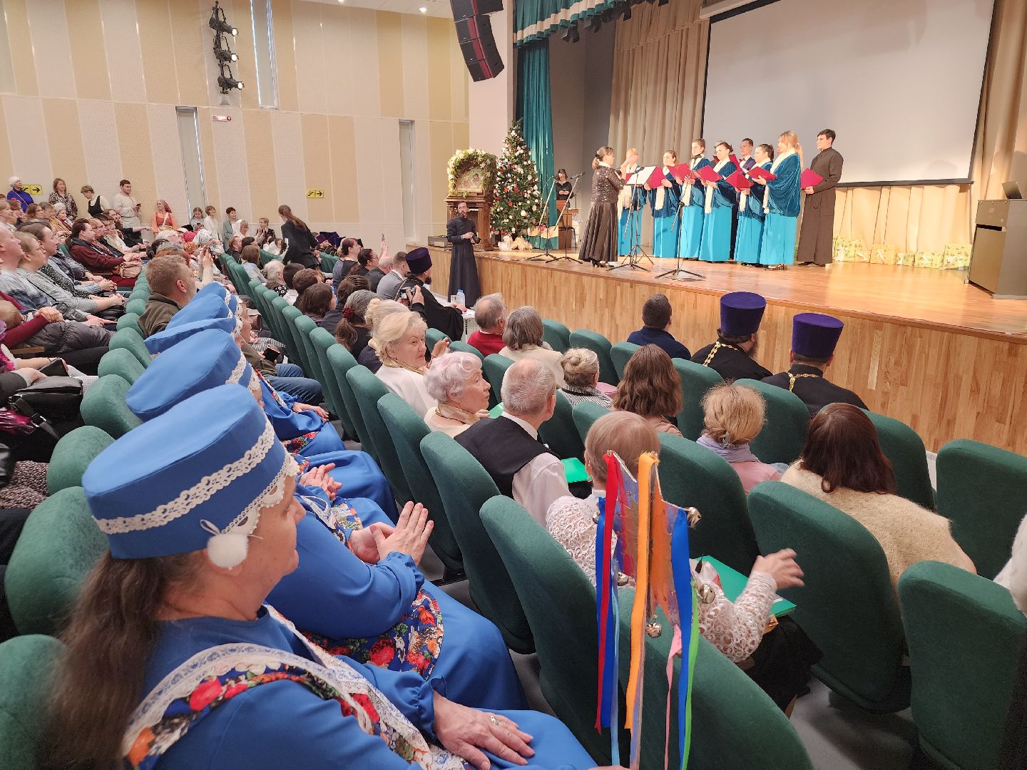 вертикалки, фестиваль хоров, рождество, орехово-зуево, морозовская школа,