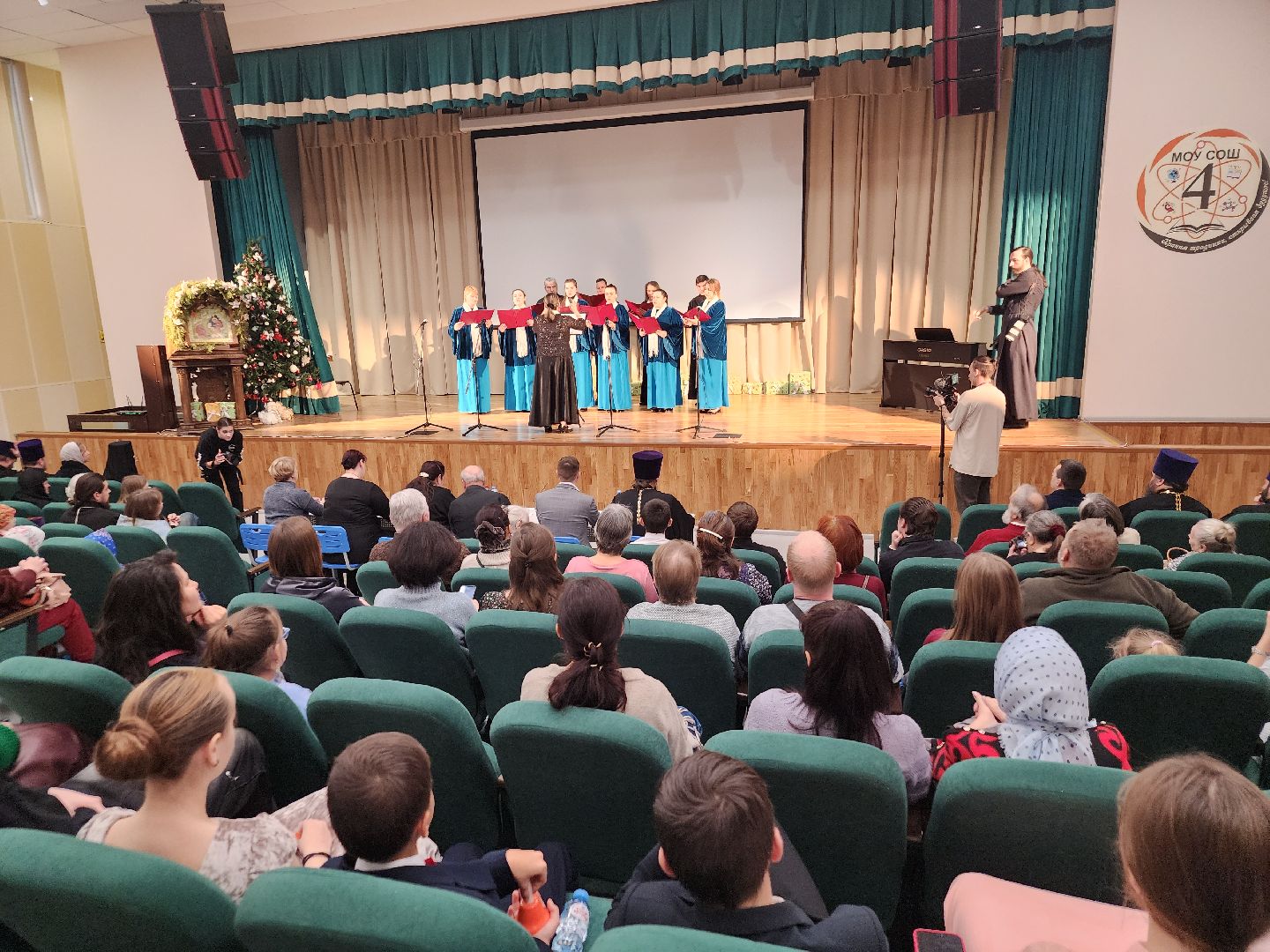 вертикалки, фестиваль хоров, рождество, орехово-зуево, морозовская школа,