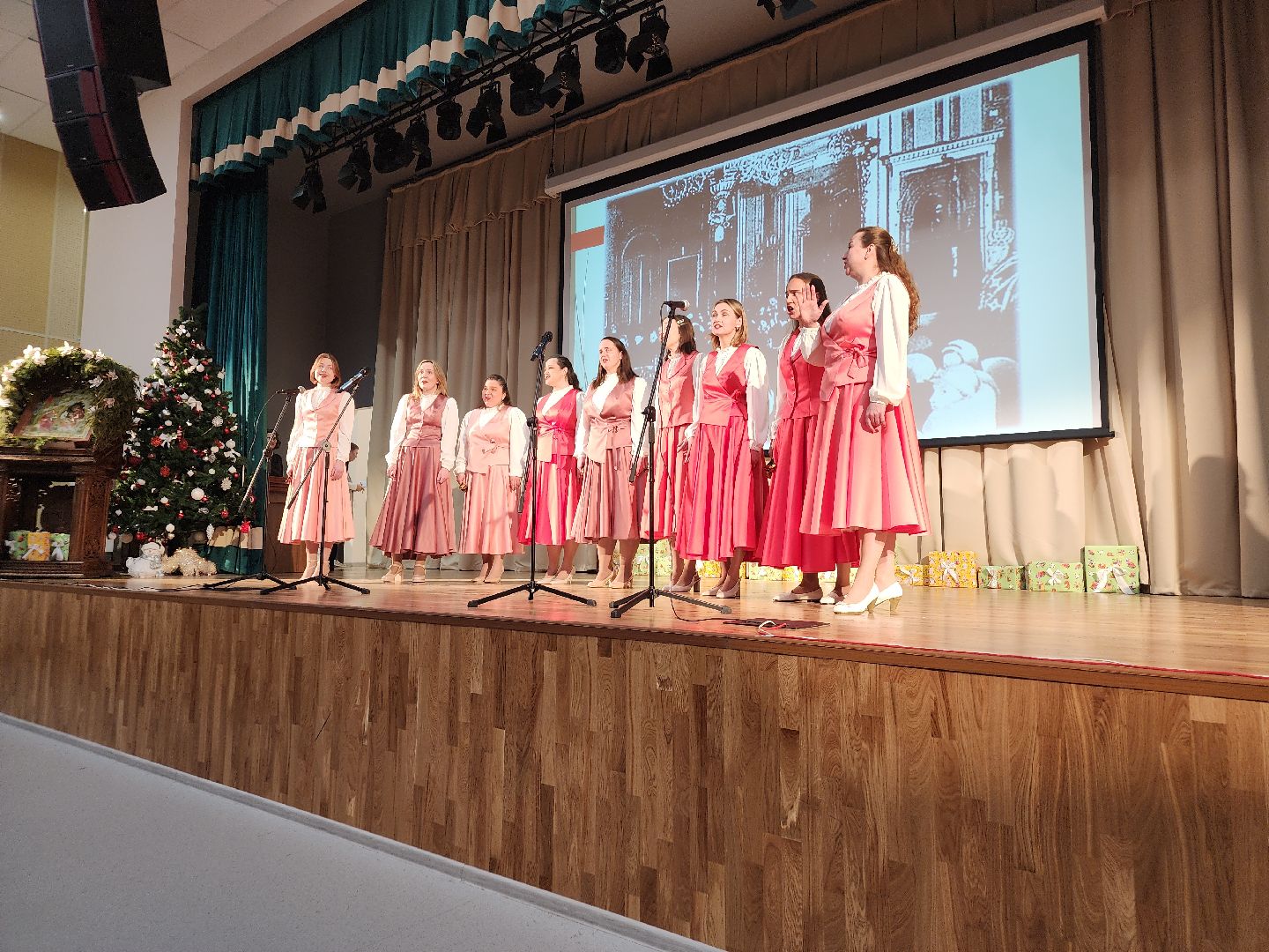 вертикалки, фестиваль хоров, рождество, орехово-зуево, морозовская школа,